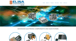 Desktop Screenshot of elina.co.il